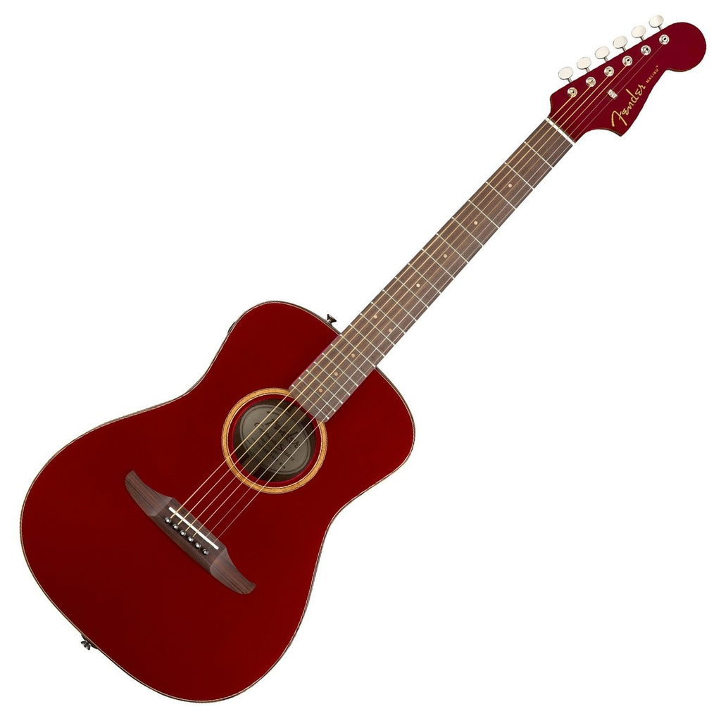 Fender Malibu Classic Acoustic Electric in Hot Rod Red Metallic - 0970922215