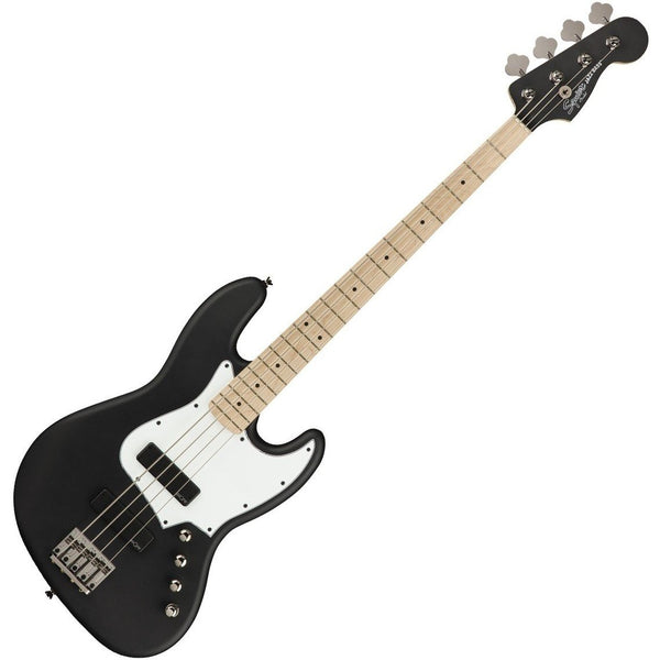Squier Contemporary Jazz Bass HH Electric Bass in Flat Black - 0370450510