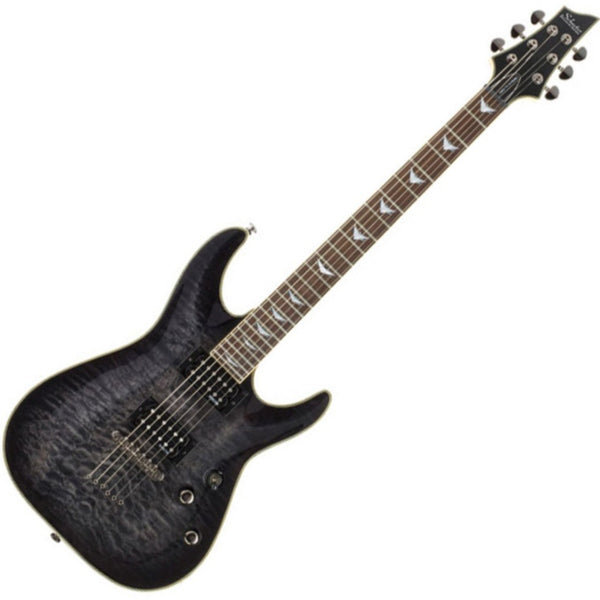 Schecter Omen Extreme-6 Electric Guitar in See Through Black - 2025SHC