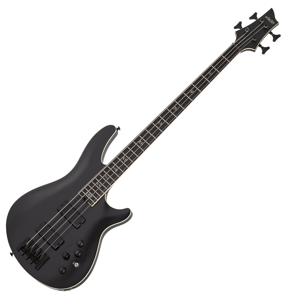 Schecter SLS Elite -4 String Electric Bass Evil Twin Satin Black - 1392SHC