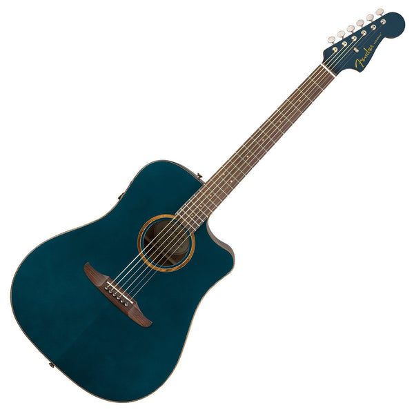 Fender Redondo Classic Acoustic Electric in Cosmic Turquoise - 0970913299