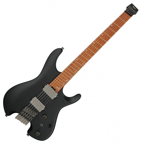 Ibanez Q54 Headless Electric Guitar in Black Flat w/Bag - QX52BKF
