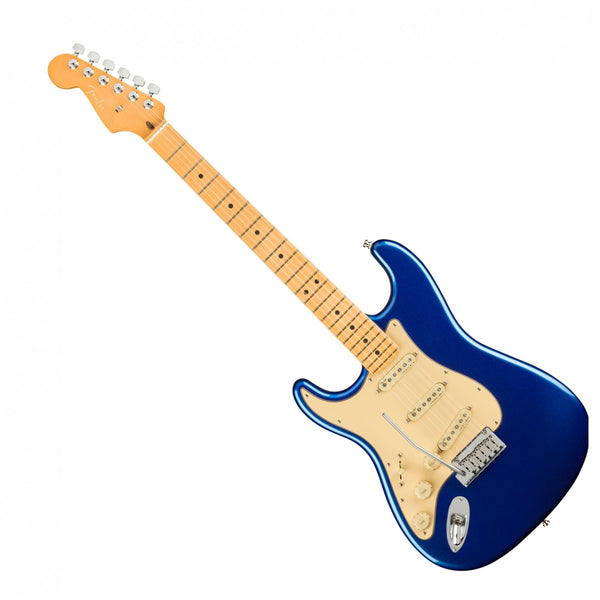 Fender Ultra Stratocaster Electric Guitar Left Hand Maple in Cobra Blue w/Case - 0118132795
