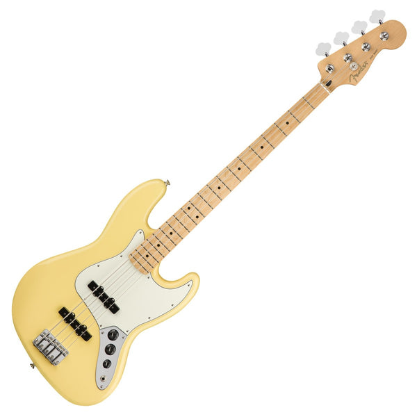 Fender Player Jazz Electric Bass Maple Neck in Buttercream - 0149902534