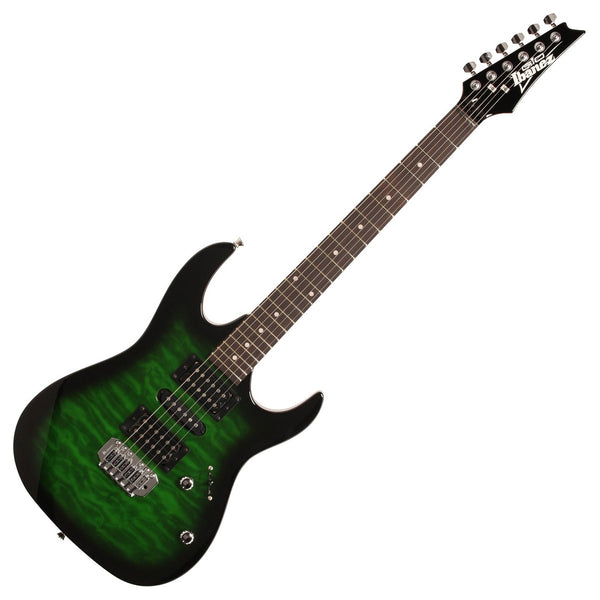 Ibanez GIO RX Electric Guitar in Transparent Emerald Burst - GRX70QATEB