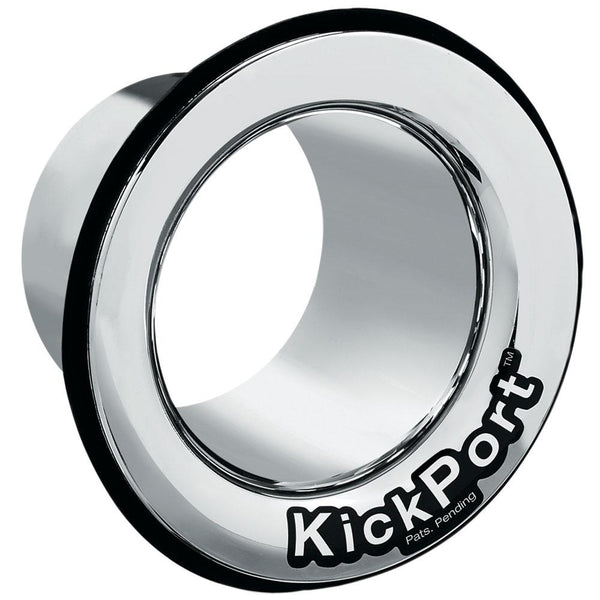 KickPort KP2CH Kick Port Tuned Bass Drum Port Chrome