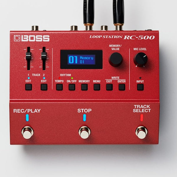 Boss Dual Track Stereo Looper Effects Pedal - RC500