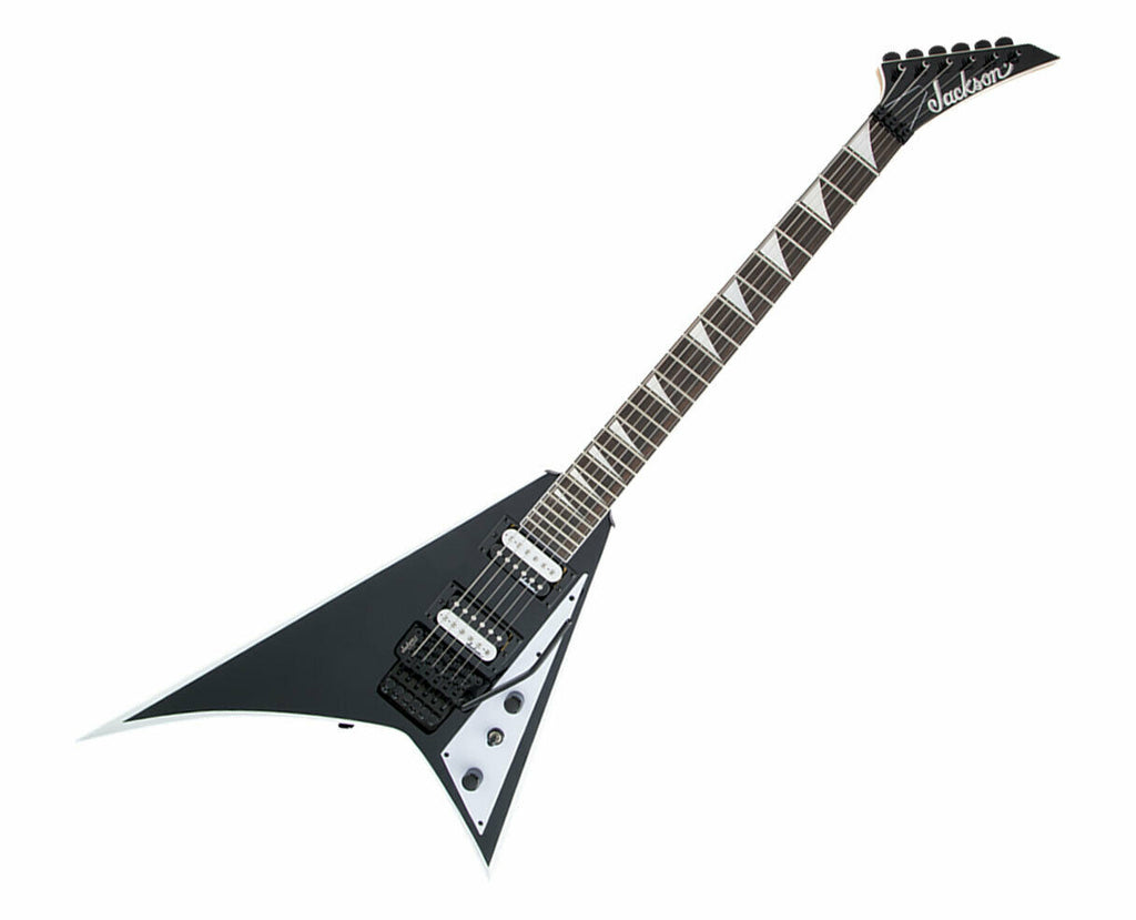 Jackson JS32 Series Rhoads Electric Guitar in Black w/White Bevels - 2910137572