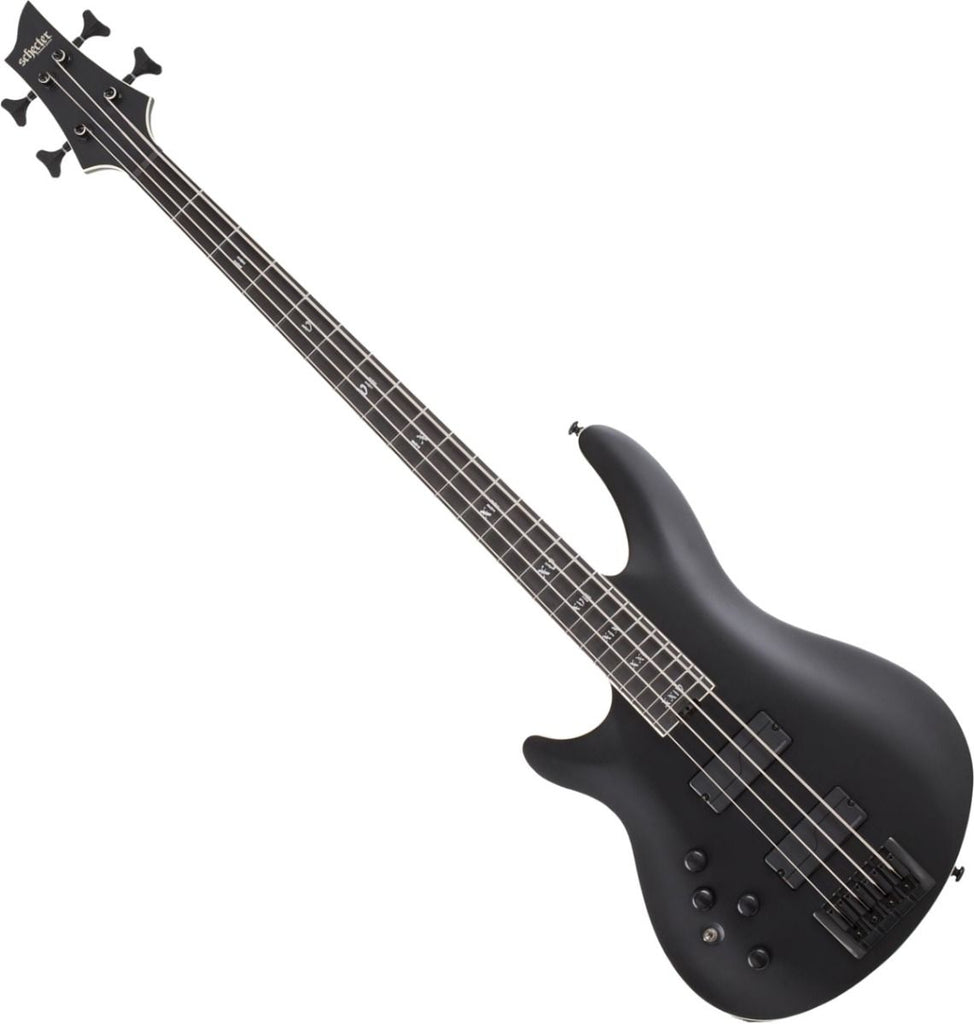 Schecter SLS Elite -4 String Electric Bass Evil Twin Left Handed Satin Black - 1396SHC