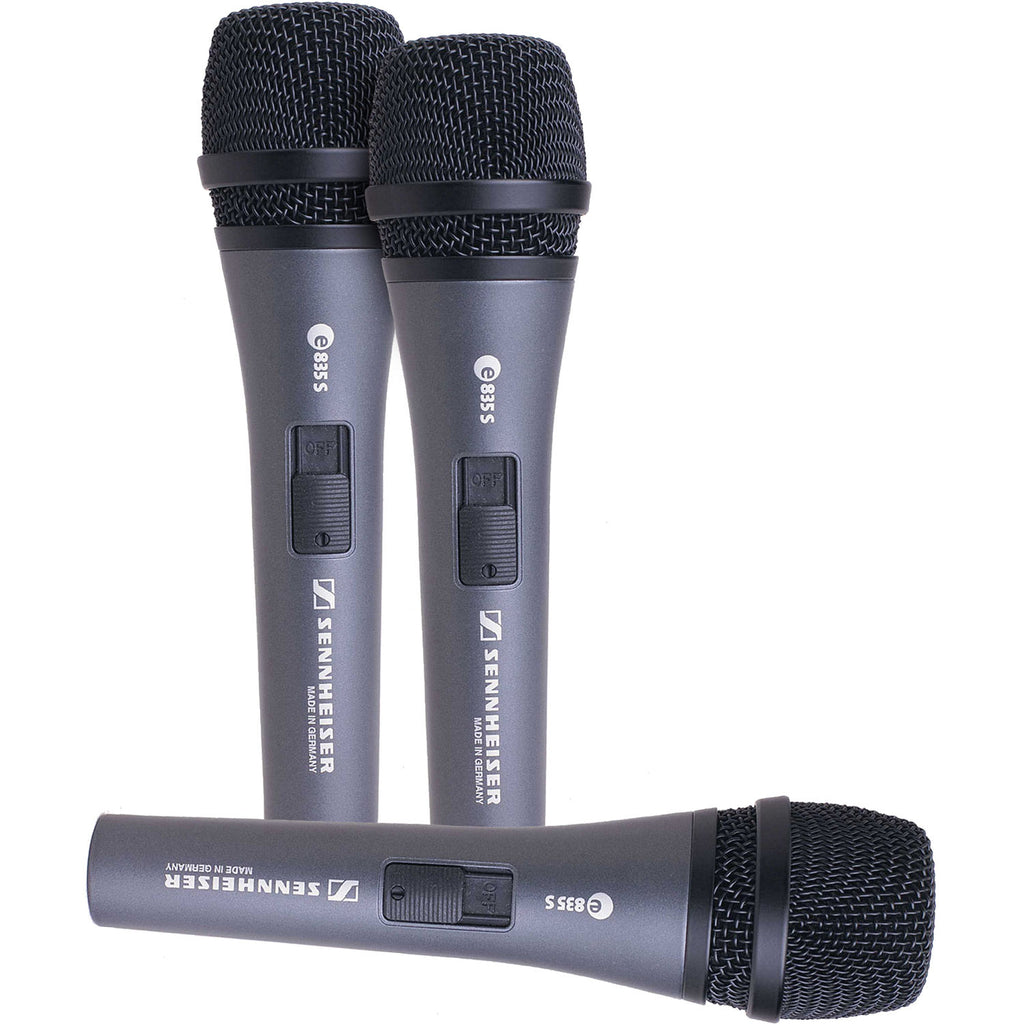 Sennheiser 3PACKVOCALS Vocal Cardioid Vocal Microphone Pack