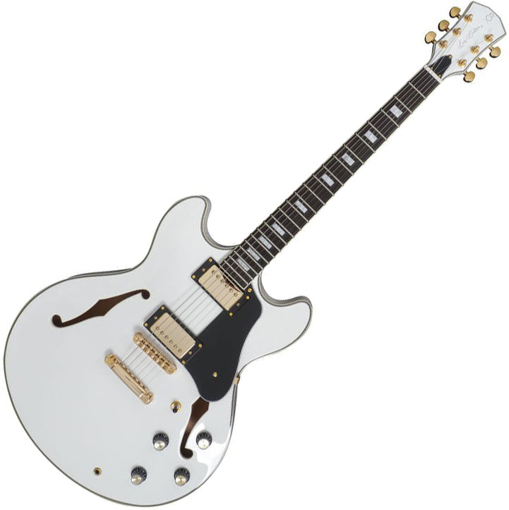 Sire Larry Carlton H7 335 Style Electric Guitar in White - H7WH