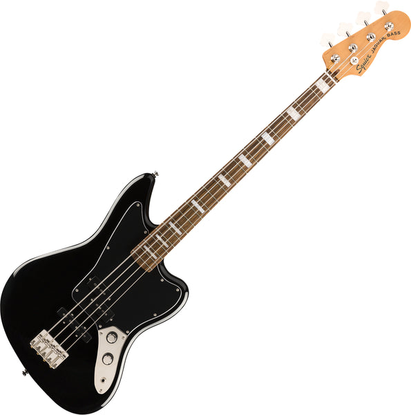 Squier Classic Vibe Jaguar Electric Bass Laurel in Black - 0374560506
