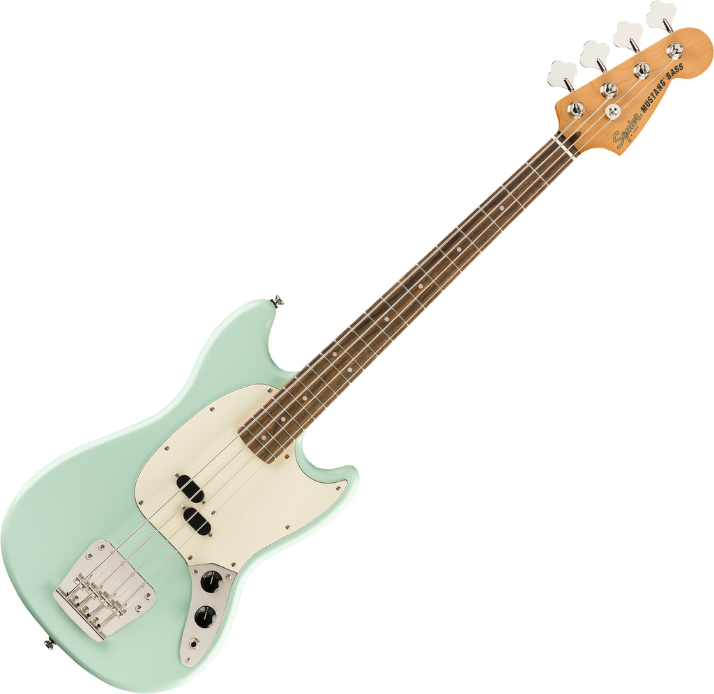 Squier Classic Vibe '60s Mustang Electric Bass Laurel in Surf Green - 0374570557