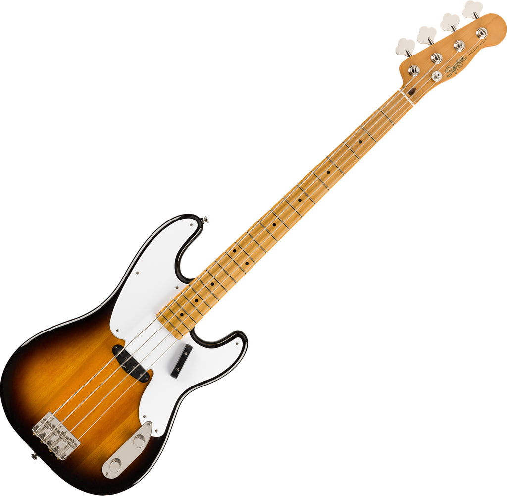 Squier Classic Vibe '50s Precision Electric Bass Maple in 2-Color Sunburst - 0374500503