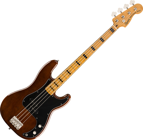 Squier Classic Vibe '70s Precision Electric Bass Maple in Walnut - 0374520592