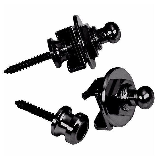 Schaller SCH14010401 Strap Locks in Black