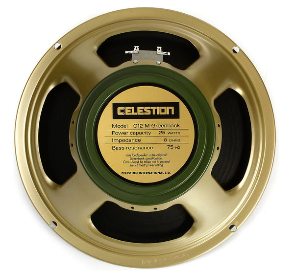 Celestion G12M Greenback 12" 25w 8 ohm Speaker - T1220